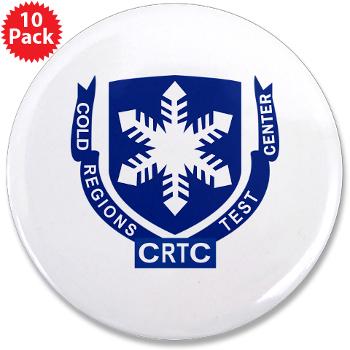 CRTC - M01 - 01 - DUI - Cold Regions Test Center (CRTC) - 3.5" Button (10 pack)