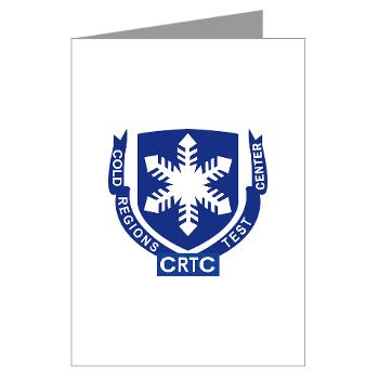 CRTC - M01 - 02 - DUI - Cold Regions Test Center (CRTC) - Greeting Cards (Pk of 10)