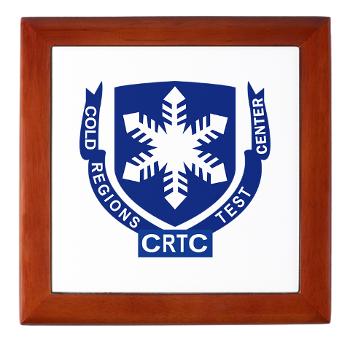CRTC - M01 - 03 - DUI - Cold Regions Test Center (CRTC) - Keepsake Box - Click Image to Close