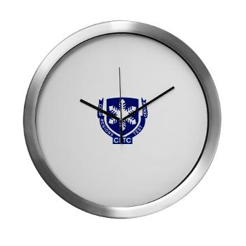 CRTC - M01 - 03 - DUI - Cold Regions Test Center (CRTC) - Modern Wall Clock - Click Image to Close