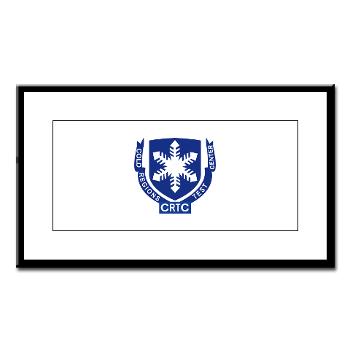 CRTC - M01 - 02 - DUI - Cold Regions Test Center (CRTC) - Small Framed Print