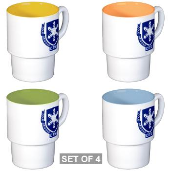 CRTC - M01 - 03 - DUI - Cold Regions Test Center (CRTC) - Stackable Mug Set (4 mugs)