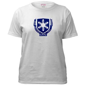 CRTC - A01 - 04 - DUI - Cold Regions Test Center (CRTC) - Women's T-Shirt