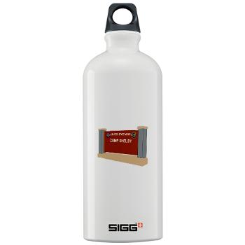 CShelby - M01 - 03 - Camp Shelby - Sigg Water Bottle 1.0L - Click Image to Close