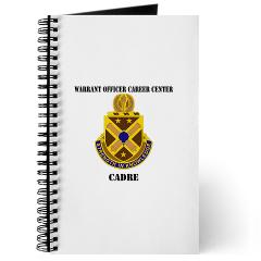 CWOCC - M01 - 02 - DUI - Warrant Officer Career Center - Cadre with Text - Journal