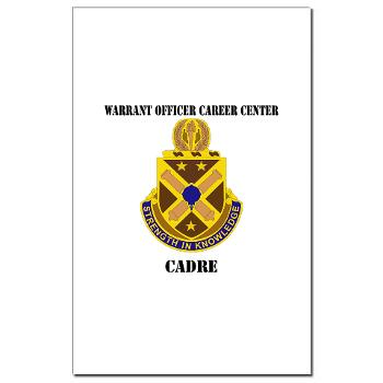 CWOCC - M01 - 02 - DUI - Warrant Officer Career Center - Cadre with Text - Mini Poster Print