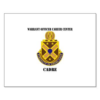 CWOCC - M01 - 02 - DUI - Warrant Officer Career Center - Cadre with Text - Small Poster