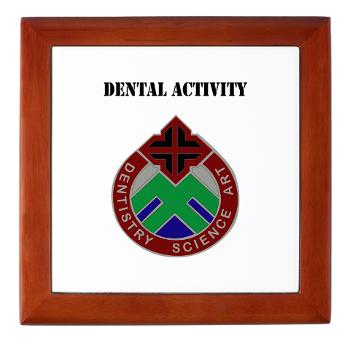DA - M01 - 03 - DUI - Dental Activity with Text - Keepsake Box
