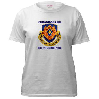 DAHT - A01 - 04 - DUI - Dept of Attack Helicopter Training with Text Women's T-Shirt - Click Image to Close
