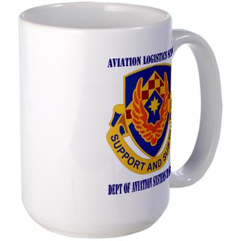 DAST - M01 - 03 - DUI - Dept of Aviation Systems Training with Text Large Mug