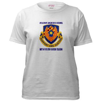 DAST - A01 - 04 - DUI - Dept of Aviation Systems Training with Text Women's T-Shirt - Click Image to Close