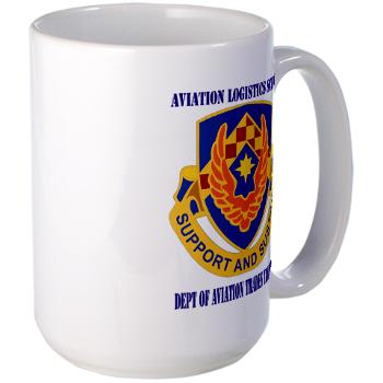 DATT - M01 - 03 - DUI - Dept of Aviation Trades Training with Text Large Mug