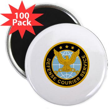 DCS - M01 - 01 - Defense Courier Service - 2.25" Magnet (100 pack)