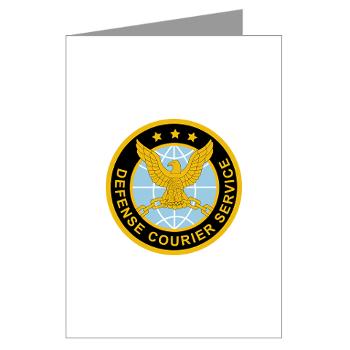DCS - M01 - 02 - Defense Courier Service - Greeting Cards (Pk of 20)