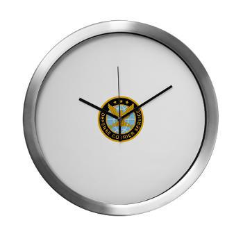 DCS - M01 - 03 - Defense Courier Service - Modern Wall Clock - Click Image to Close