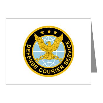 DCS - M01 - 02 - Defense Courier Service - Note Cards (Pk of 20)