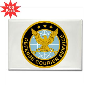 DCS - M01 - 01 - Defense Courier Service - Rectangle Magnet (100 pack) - Click Image to Close