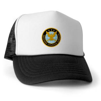 DCS - A01 - 02 - Defense Courier Service - Trucker Hat - Click Image to Close