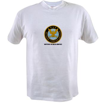 DCS - A01 - 04 - Defense Courier Service with Text - Value T-shirt