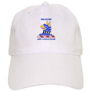 DELAWAREARNG - A01 - 01 - DUI - Delaware Army National Guard with text - Cap