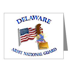 DELAWAREARNG - M01 - 02 - Delaware Army National Guard - Note Cards (Pk of 20)