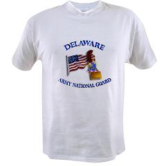 DELAWAREARNG - A01 - 04 - Delaware Army National Guard - Value T-shirt - Click Image to Close