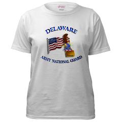 DELAWAREARNG - A01 - 04 - Delaware Army National Guard - Women's T-Shirt
