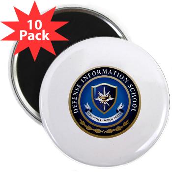 DIS - M01 - 01 - Defense Information School - 2.25" Magnet (10 pack)