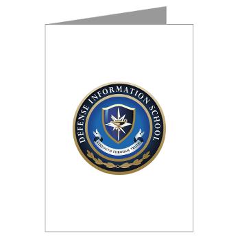 DIS - M01 - 02 - Defense Information School - Greeting Cards (Pk of 10)