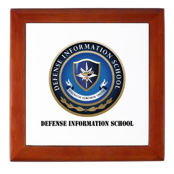 DIS - M01 - 03 - Defense Information School with Text - Keepsake Box - Click Image to Close