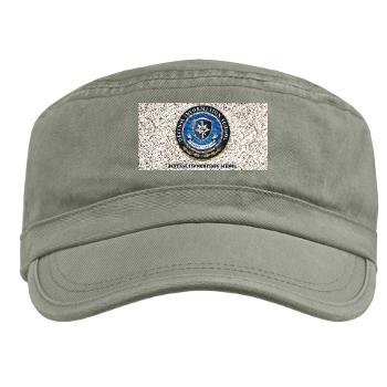 DIS - A01 - 01 - Defense Information School with Text - Military Cap
