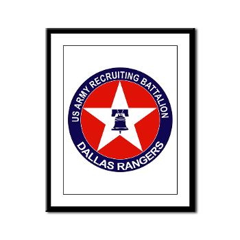 DRB - M01 - 02 - DUI - Dallas Recruiting Battalion - Framed Panel Print