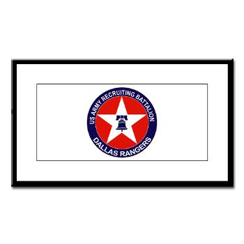 DRB - M01 - 02 - DUI - Dallas Recruiting Battalion - Small Framed Print