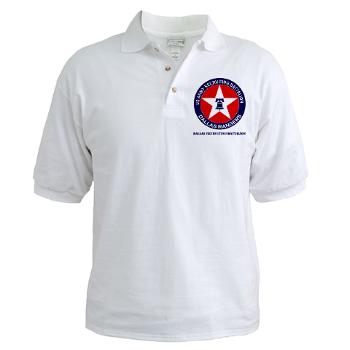 DRB - A01 - 04 - DUI - Dallas Recruiting Battalion with Text - Golf Shirt - Click Image to Close