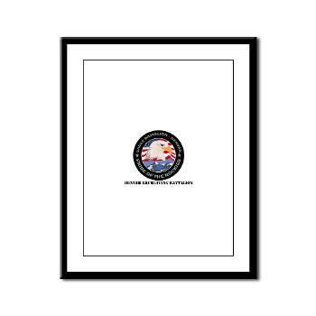 DRBN - M01 - 02 - DUI - Denver Recruiting Battalion with Text - Framed Panel Print