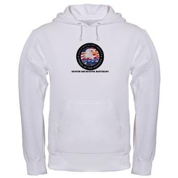 DRBN - A01 - 03 - DUI - Denver Recruiting Battalion with Text - Hooded Sweatshirt