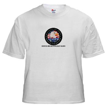 DRBN - A01 - 04 - DUI - Denver Recruiting Battalion with Text - White t-Shirt - Click Image to Close