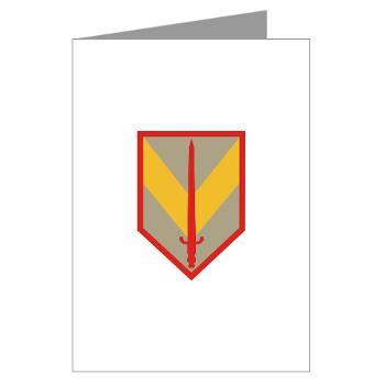 DSC - M01 - 02 - Division Support Command - Greeting Cards (Pk of 20)