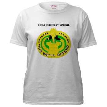 DSS - A01 - 04 - DUI - Drill Sergeant School with Text - Women's T-Shirt - Click Image to Close