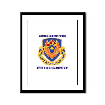 DTPE - M01 - 02 - DUI - Dept of Training Plans and Evaluation (DTPE) with Text - Framed Panel Print