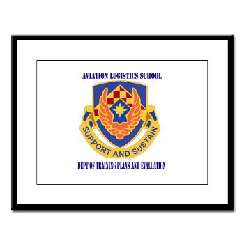 DTPE - M01 - 02 - DUI - Dept of Training Plans and Evaluation (DTPE) with Text - Large Framed Print
