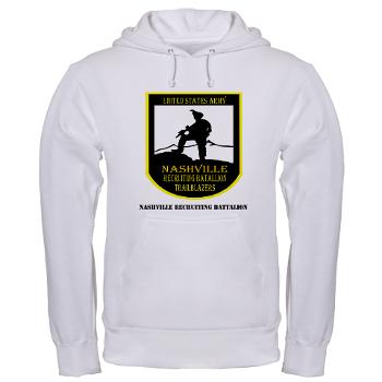 NRB - A01 - 04 - DUI - Nashville Recruiting Battalion with Text - Hooded Sweatshirt