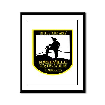 NRB - M01 - 02 - DUI - Nashville Recruiting Battalion - Framed Panel Print