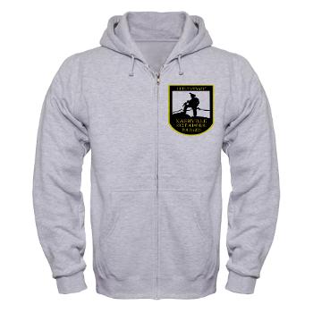 NRB - A01 - 04 - DUI - Nashville Recruiting Battalion - Zip Hoodie - Click Image to Close