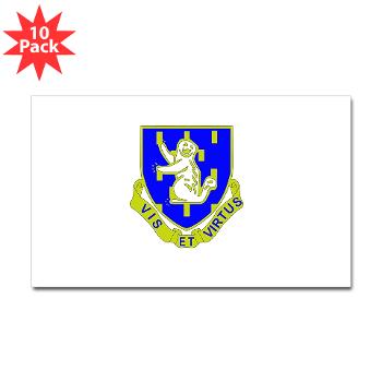 3B337CSS - M01 - 01 - DUI - 3rd Battalion - 337th CSS Sticker (Rectangle 10 pk) - Click Image to Close
