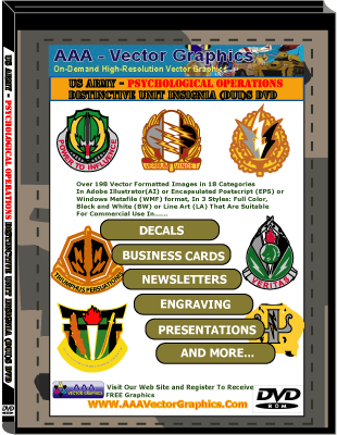 US Army - Psychological Operations Insignia DUIs DVD - Click Image to Close