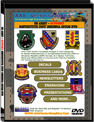 US Army - Support Insignia DUIs DVD - Click Image to Close