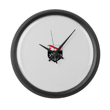 EBN - M01 - 03 - DUI - 1st Engineer Battalion - Large Wall Clock - Click Image to Close
