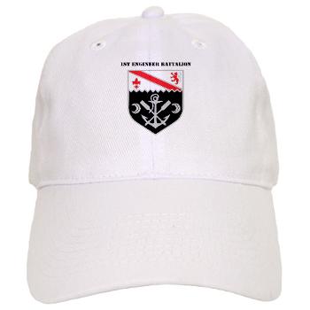 EBN - A01 - 01 - DUI - 1st Engineer Battalion with Text - Cap