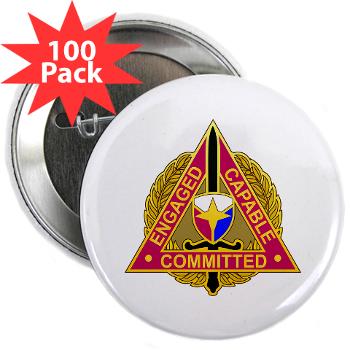 ECC - M01 - 01 - DUI - Expeditionary Contracting Command - 2.25" Button (100 pack) - Click Image to Close